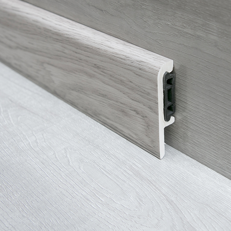 wpc floor skirting rodapé de piso wpc
