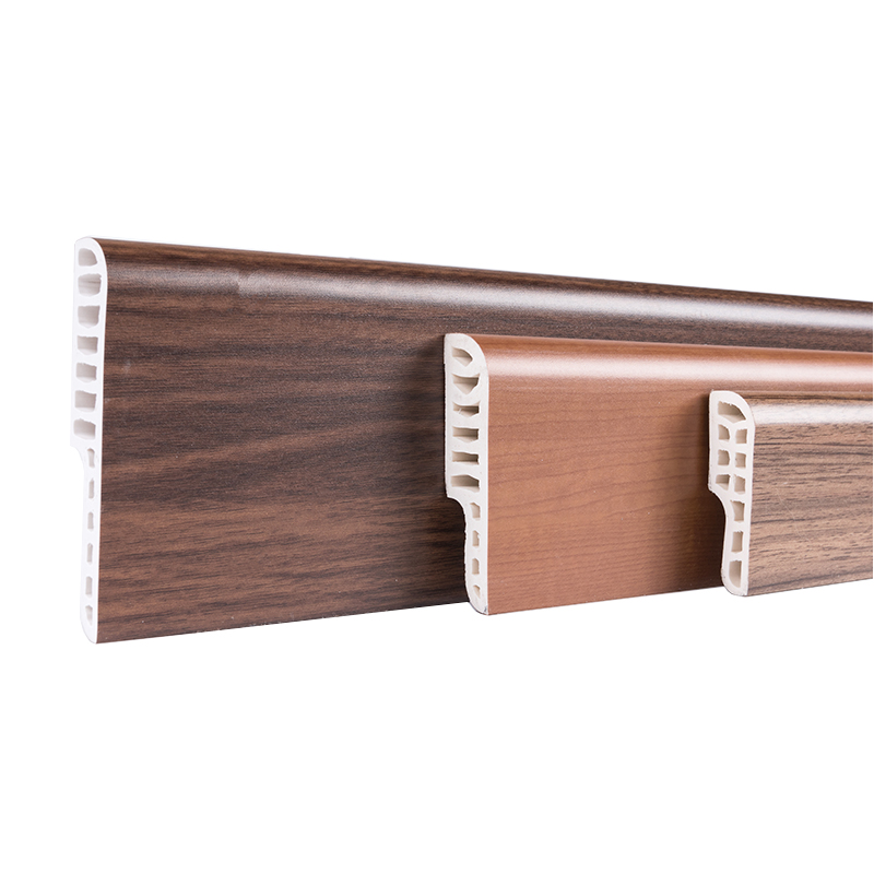 pvc wall skirting board rodapé de parede em pvc