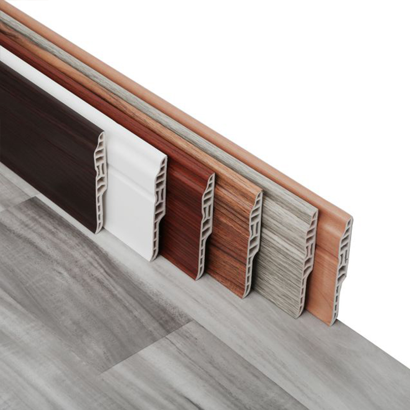pvc skirting board rodapé em pvc