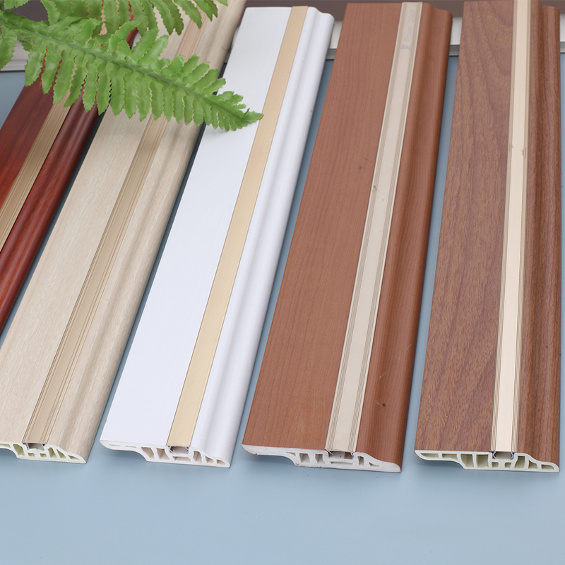 pvc wall skirting rodapé de parede em pvc