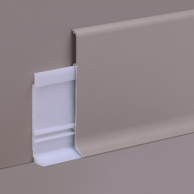 aluminium skirting profiles perfis de rodapé de alumínio