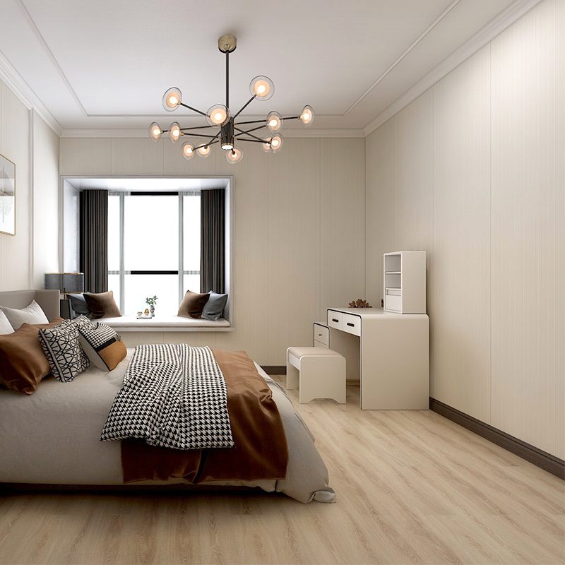 Pisos de pranchas de vinil com apar&ecirc;ncia de madeira com gr&atilde;o de madeira