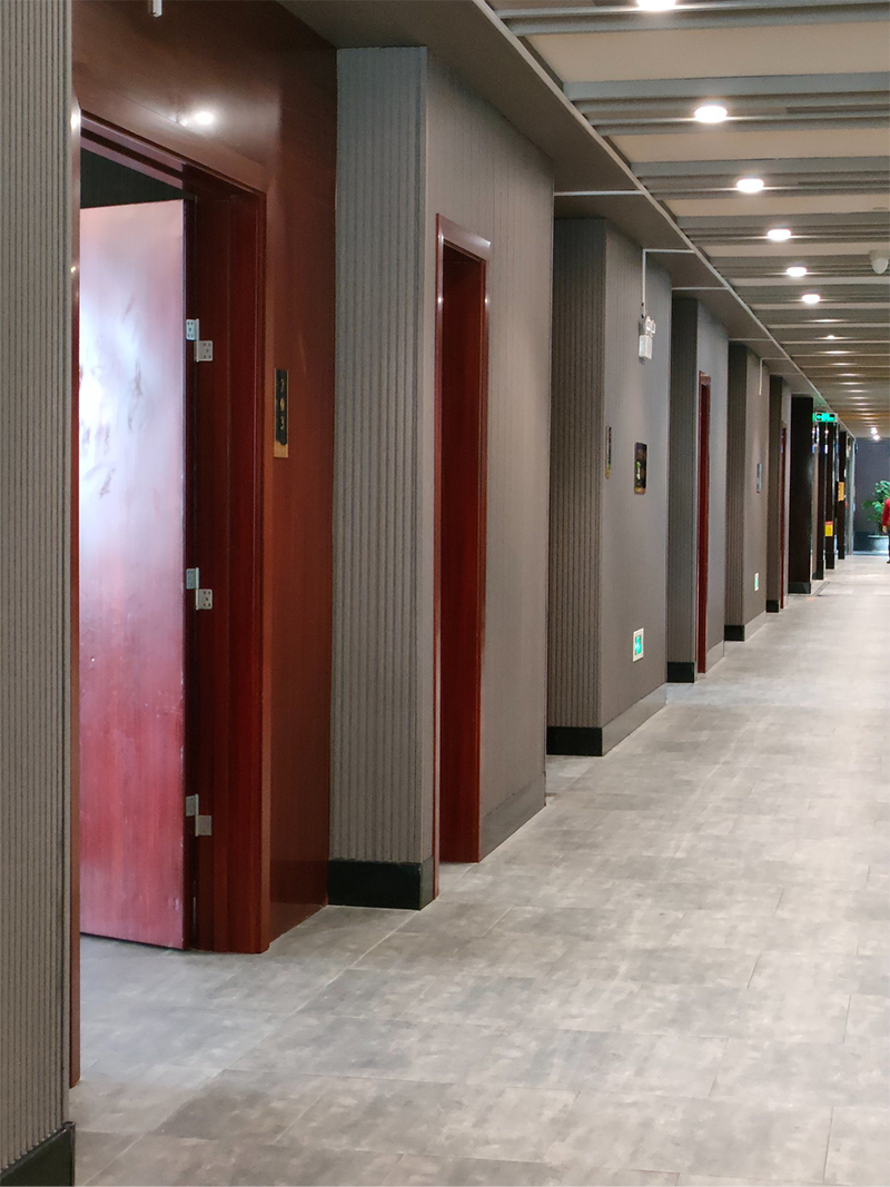 Pain&eacute;is de parede interiores luxuosos em PVC