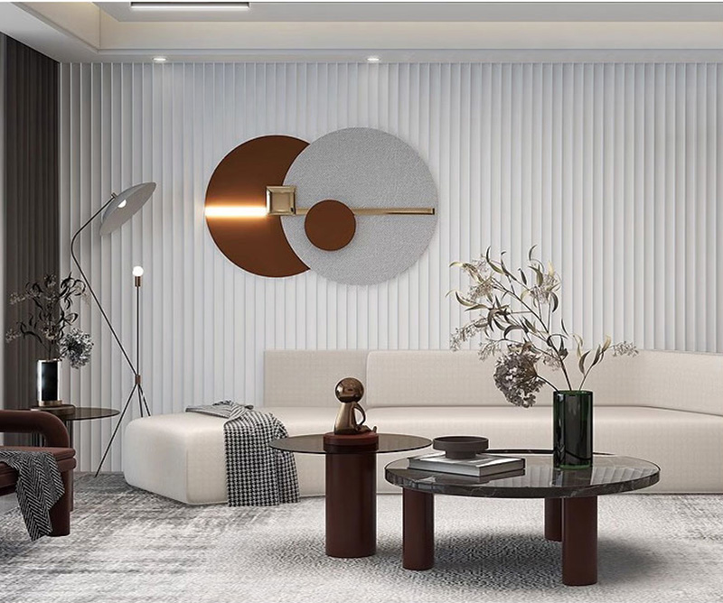 Revestimento de parede canelado de f&aacute;cil instala&ccedil;&atilde;o