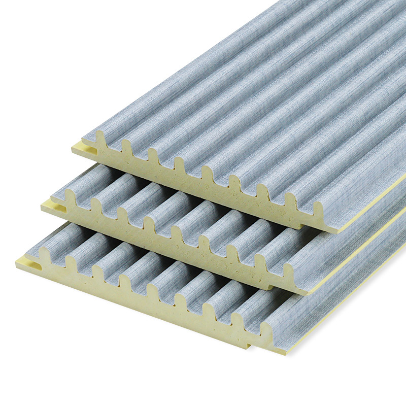 Pain&eacute;is de parede canelados