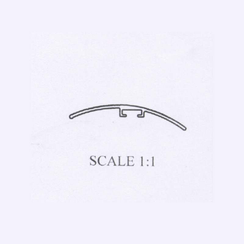 Faixa de transi&ccedil;&atilde;o do azulejo para o ch&atilde;o