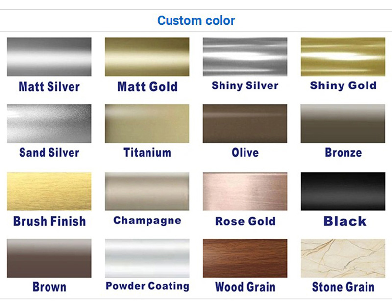 Acabamento de transi&ccedil;&atilde;o de piso de v&aacute;rias cores