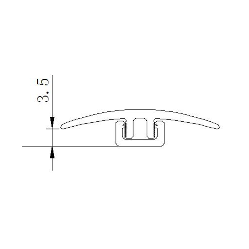 Tiras de borda de piso de gr&atilde;o de madeira dur&aacute;veis