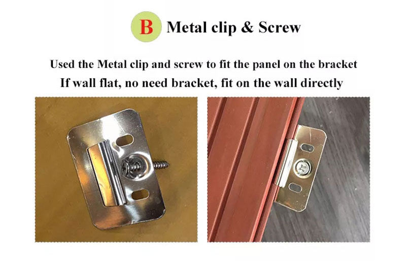Pain&eacute;is de parede de madeira canelada