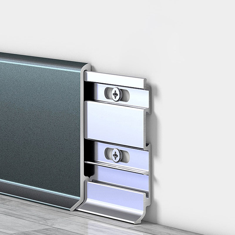 Rodap&eacute;s em a&ccedil;o inoxid&aacute;vel