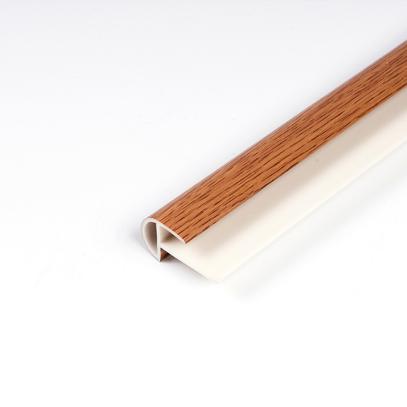 Tiras de borda de escada em PVC para interiores