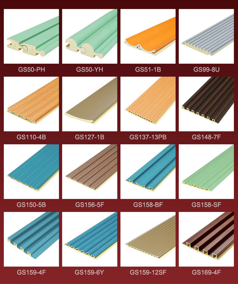 Pain&eacute;is de madeira canelados de v&aacute;rios tamanhos