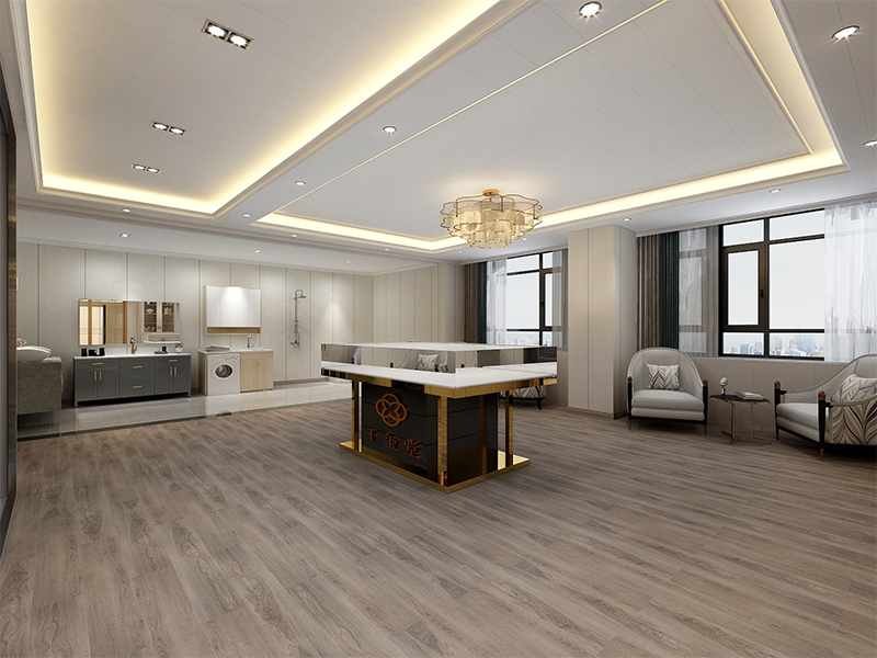 Pisos SPC &agrave; prova de fogo