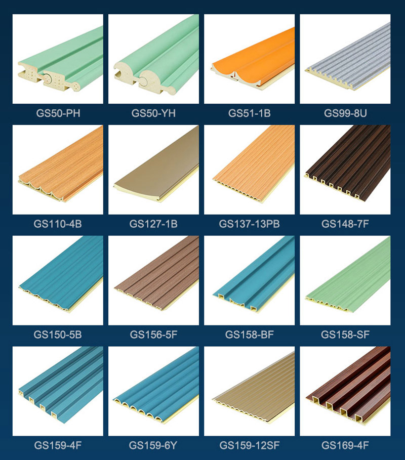 Venda quente de pain&eacute;is de parede WPC interiores