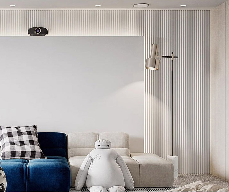 Painel canelado de PVC personalizado