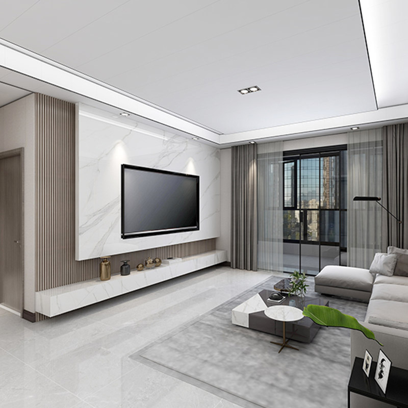 painel de parede canelado em pvc