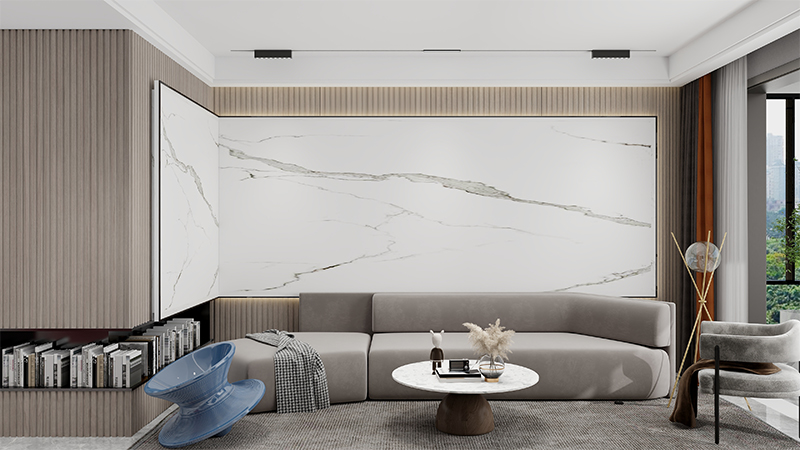 painel de parede canelado em pvc