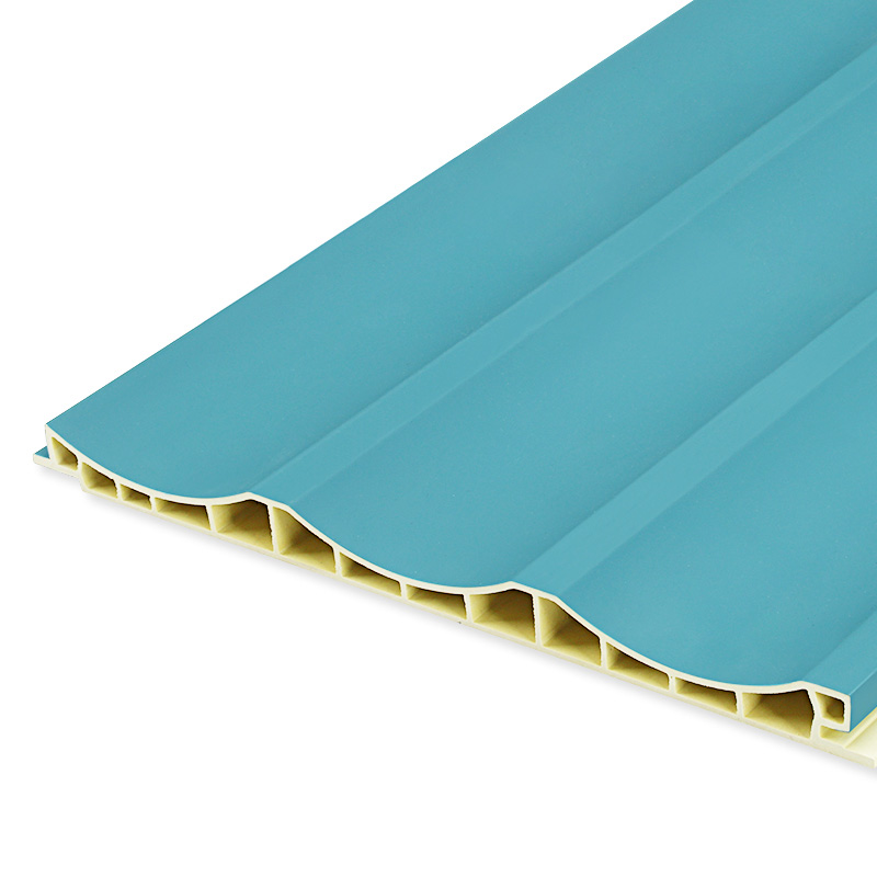 Revestimento de parede interior canelado