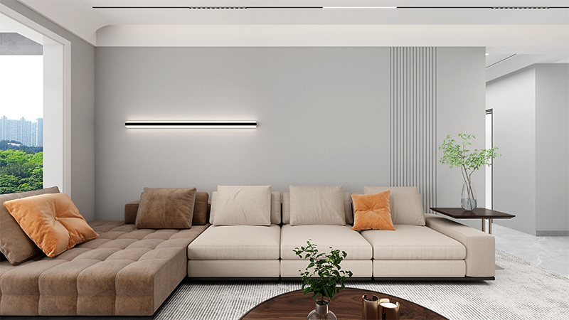 painel de parede canelado