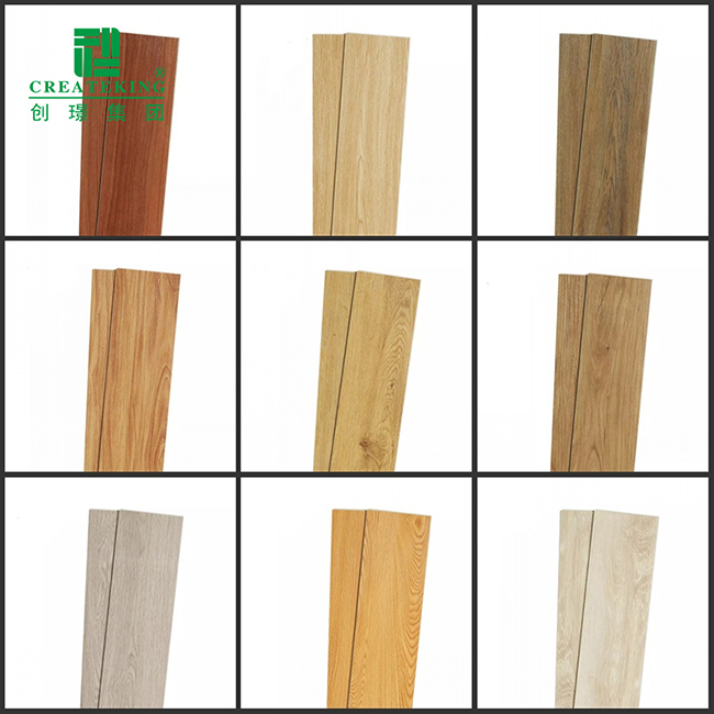 O que é piso de pranchas de vinil com aparência de madeira?