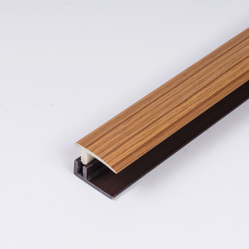 Faixa de borda de piso em forma de T