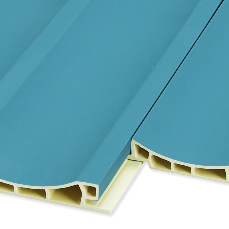 Revestimento de parede canelado &agrave; prova d'&aacute;gua