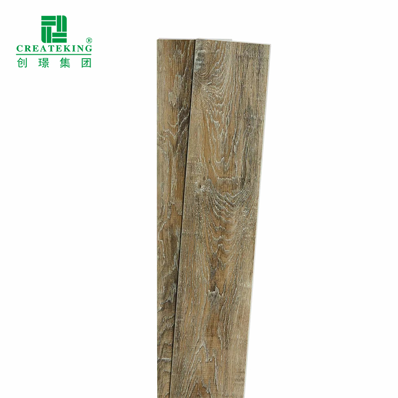 Superfície de textura de madeira ecológica Pisos de prancha VinyI