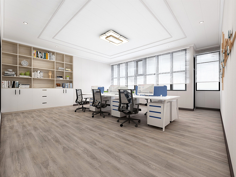 piso de pranchas de vinil de luxo