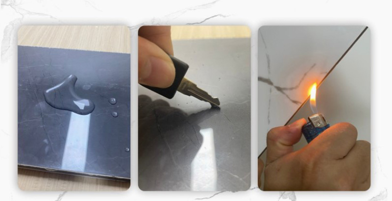 Placa de cristal de carbono &agrave; prova d'&aacute;gua 