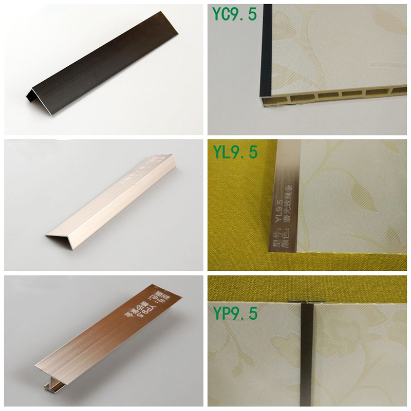 Acabamento de ladrilho de canto interno