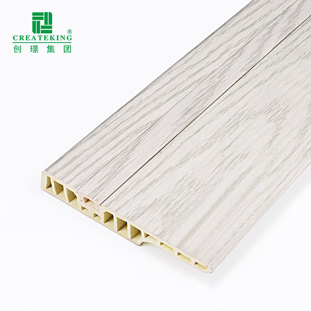 100*15mm PVC escondido prego rodapé rodapé