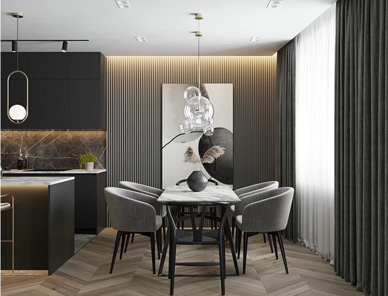 painel de parede interior wpc