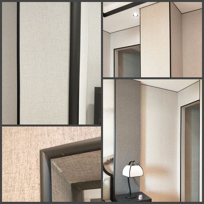 guarni&ccedil;&atilde;o de borda de telha de alum&iacute;nio