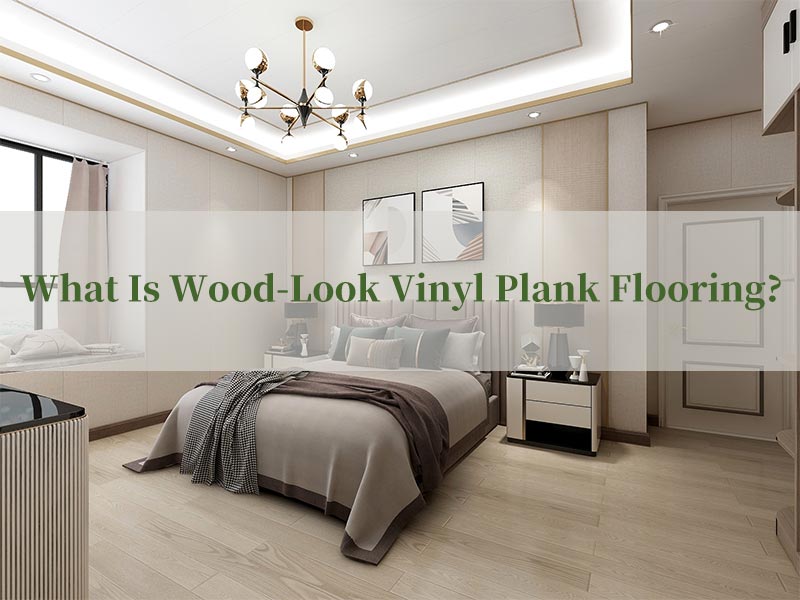 O que é piso de pranchas de vinil com aparência de madeira?