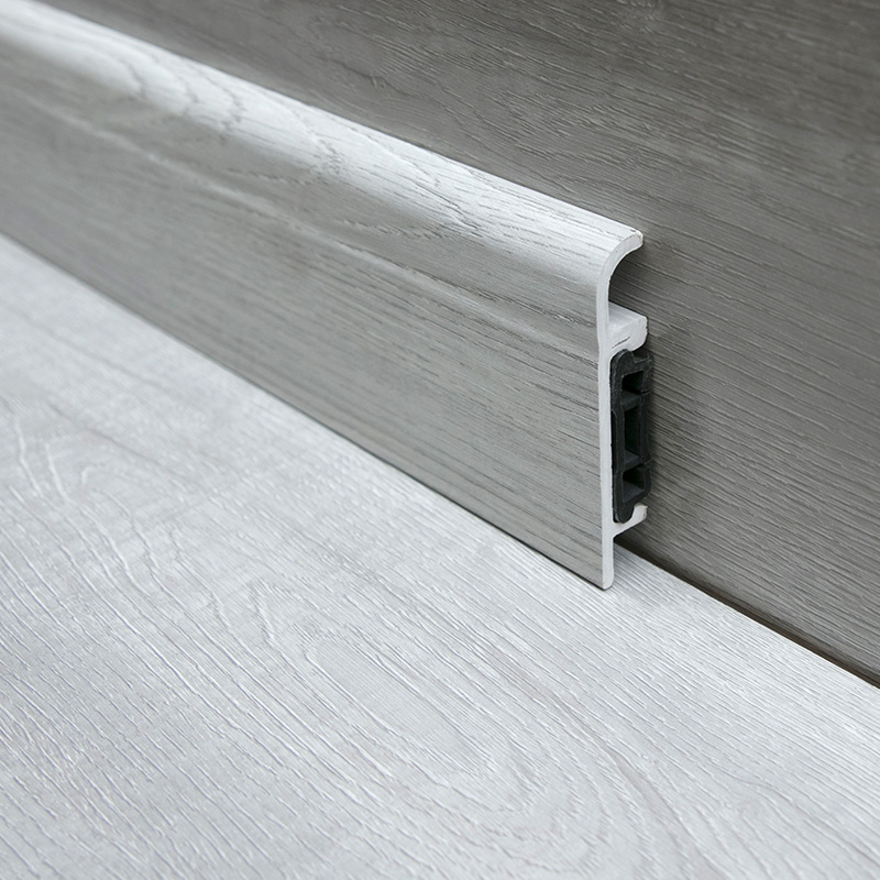 Rodap&eacute; de parede de PVC imperme&aacute;vel