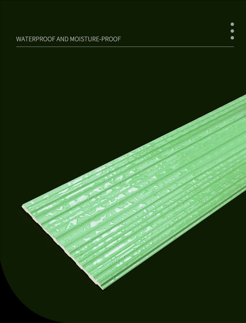 Painel WPC canelado &agrave; prova d'&aacute;gua