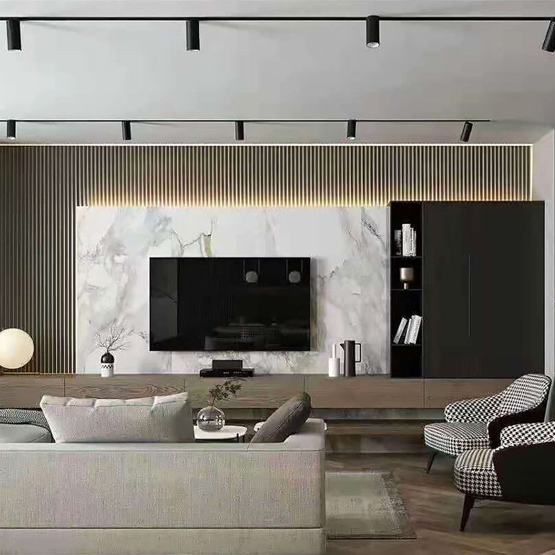 Painel de parede interno &agrave; prova de umidade