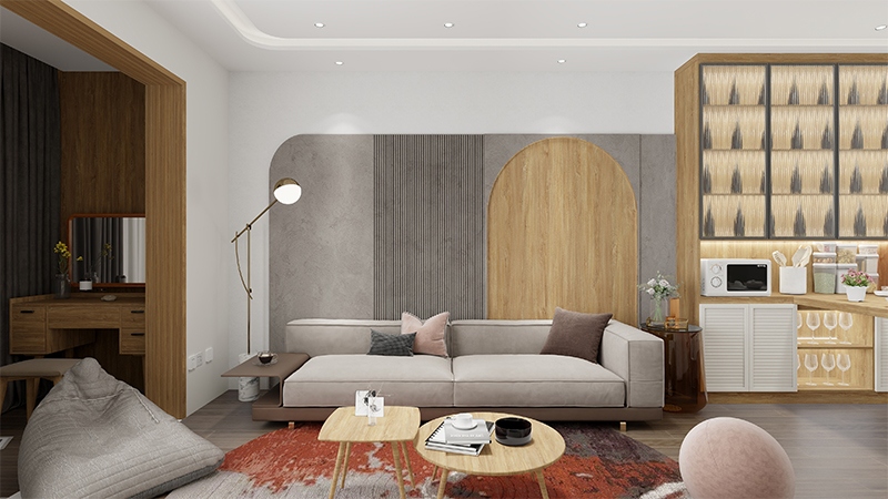 moderno painel de parede wpc