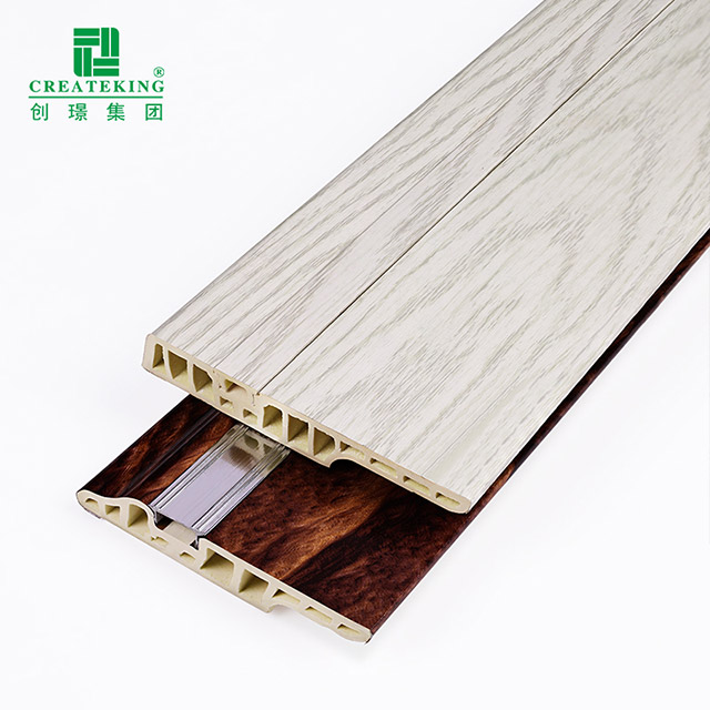 100*15mm PVC escondido prego rodapé rodapé