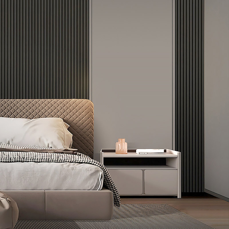 Interior dos pain&eacute;is de parede WPC