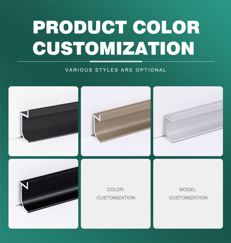 Rodap&eacute; de metal personalizado