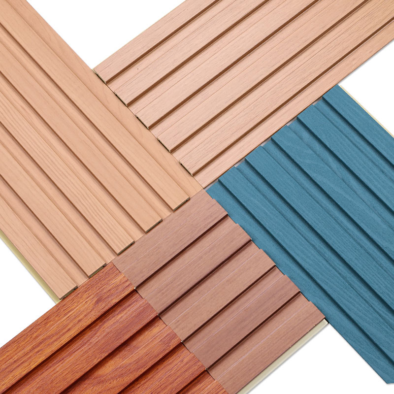 Painel canelado interno