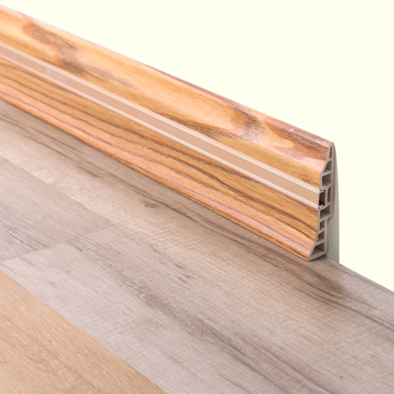 Rodap&eacute; de piso moderno interior