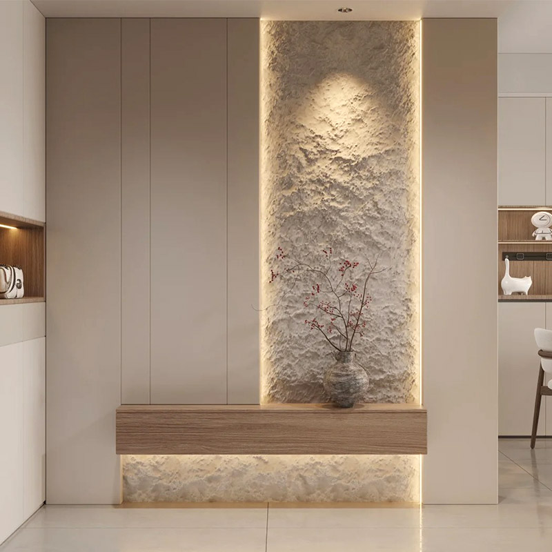 O que é um painel de pedra macia?