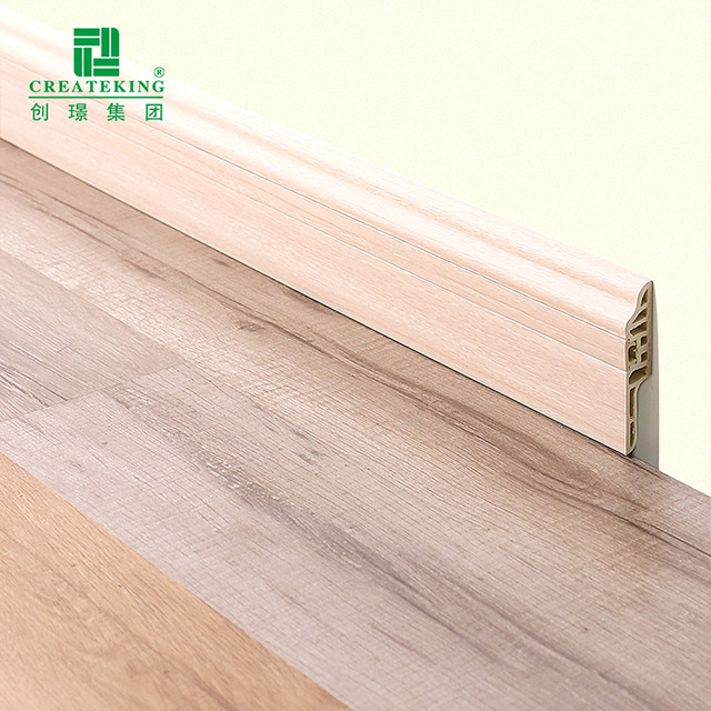 78*17mm PVC Lambs Língua Escondida Prego Rodapé