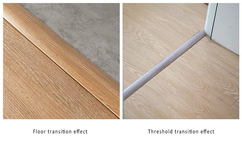 Faixa de transi&ccedil;&atilde;o de limite em forma de arco de PVC de 42 * 7,5 mm