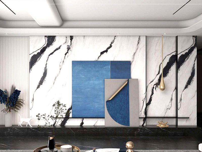 Compre pain&eacute;is de folha de m&aacute;rmore de PVC