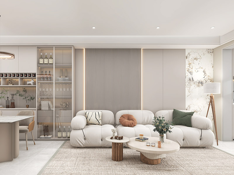 Pain&eacute;is de parede em PVC