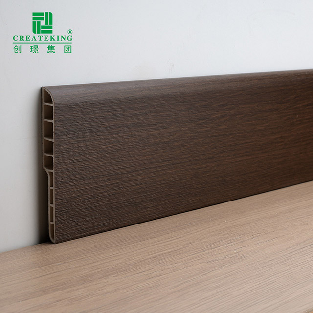 rodapé de lápis de PVC de 100 * 12 mm