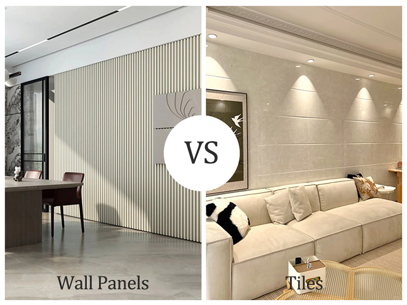 Os painéis de parede são melhores que os azulejos?